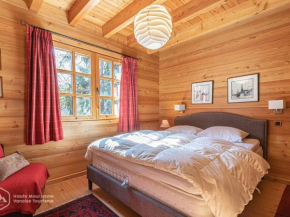 Chalet d'exception: 5 chambres, 14 pers, proche pistes, WiFi, cheminée - FR-1-265-370